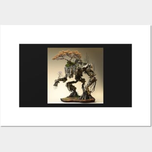 Intricate Bonsai Bots Posters and Art